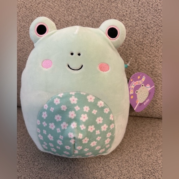 NWT 8" FRITZ THE FROG 🐸 SQUISHMALLOWS - Picture 2 of 5